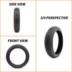20x4.0 Fat Bike Outer Tire 20 Inch Replacement Tire for Snow Beach Cycling