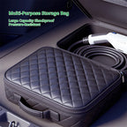 Waterproof Portable EV Charger Cable Storage Bag for Electric Vehicle Charging Gun Organizer Tool Case Auto Rechargeable Handbag