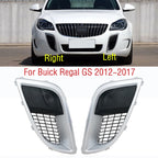 For Buick Regal GS 2012-2017 Car Front Bumper Fog Light Lamp Frame Cover Shell Grille Foglight Foglamp Trim Cap Hood Lid Bezel
