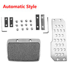 Universal replacement car pedals manual Mugen foot rest automatic racing mugen pedal Aluminium brake clutch foot pedal pad cover