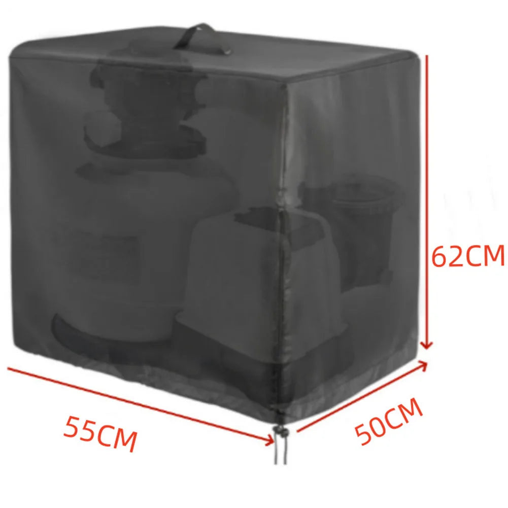 1pc Waterproof Sand Filter Cover For Krystal Clear Pool Pump 55x50x62cm Hot Tubs Parts 420D Oxford Cloth Sand Filter Cover