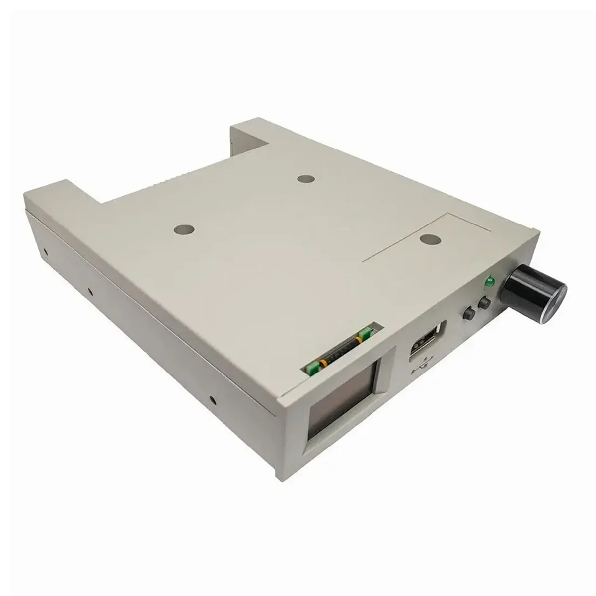 ABSY SFRM44-U100LQD-435 Floppy Drive Emulator with OLED Screen & Rotary Encoder OLED Flash Floppy Drive