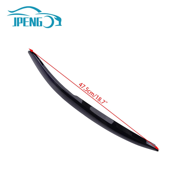 Fit For VW 2010 2011 2012 2013 2014 2015 2016 2017 2Pcs Polo Mk5 6R Headlamp Eyebrow Eyelid Cover Decorative Trim Accessories