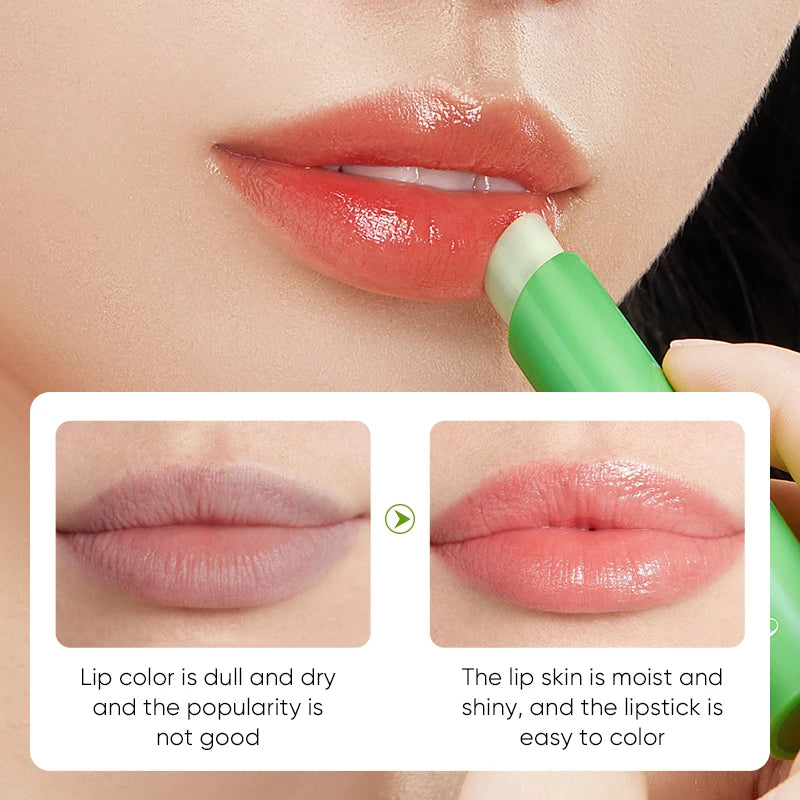 24pcs SADOER Aloe Vera Lip Balm Moisturizing Anti Cracking Hydrating Nourishing Anti Wrinkles Lipstick Lips Skin Care Products