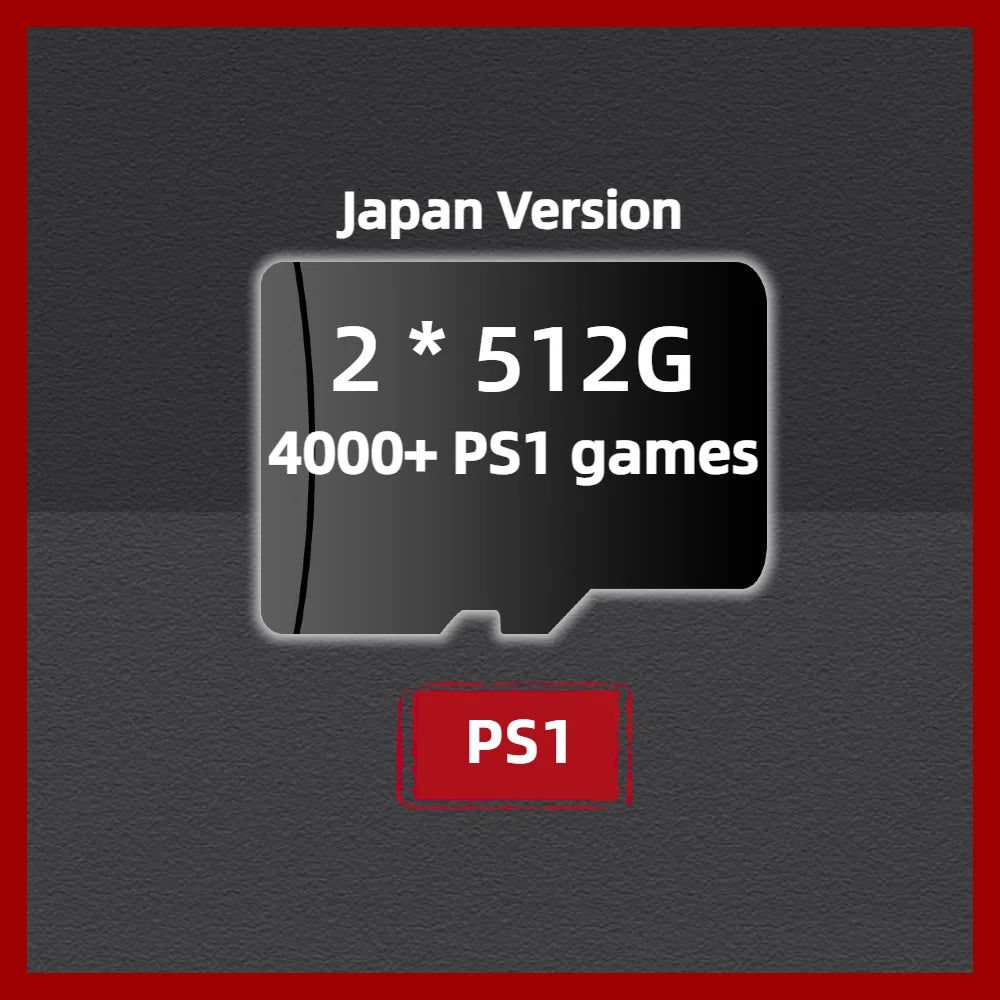 Game TF Card For Anbernic RG40XX H RG40XXH Plug&play Pre-install Retro Games PSP PS1 Memory Handheld Gaming SD Card System Card