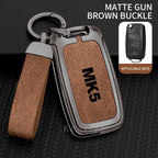Auto TPU Zinc Alloy Key Case Bag For VW Volkswagen GOLF 5 MK5 Car Key Chain Car Metal Key Shell Interior Decoration Accessories