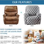 new model Recliner Slipcover  Covers Couch Covers Recliner Chair Cover Non Slip Slipcovers Furniture Protector for Living Room