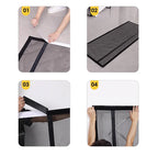 Magnetic screen door, hands-free mesh curtain, child and pet friendly, heavy-duty mosquito net, easy to install，Auto-Close