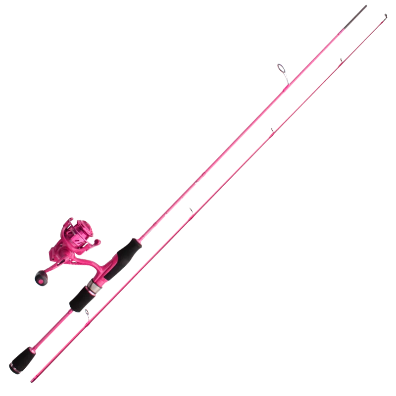 Kawa Carbon Fiber UL Fishing Rod 2-Piece Super Light Soft Pink 1.8m