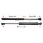 2Pcs/set Car Rear Trunk Lift Support Damper Shock Strut Prop For 2014-2018 Infiniti Q50 W/O Spoiler auto accessories