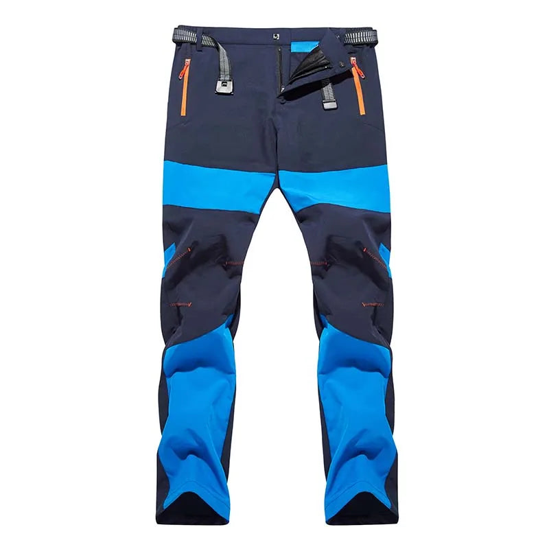 Fanuocetar Stretch Quick Dry Hiking Pants Mens Summer Outdoor Splash Proof Camping Trekking Fishing Climbing Breathable Trousers