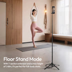 Ulanzi MT-85 Automatic Phone Tripod Magsafe Selfie Stick for iPhone 17 16 15 Pop Open Tripod Floor Stand for Outdoor Travel Vlog