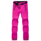 Fanuocetar Thick Warm Fleece Winter Pants Women, Waterproof, Hiking, Trekking, Camping, Skiing, Soft Shell Windproof Trousers