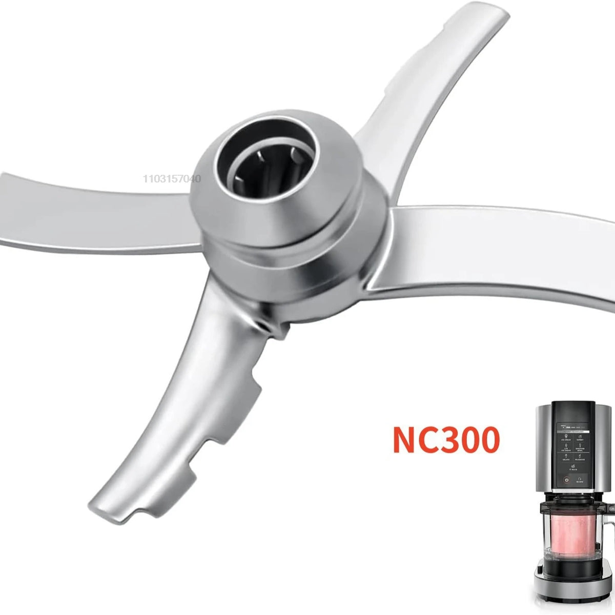 Replacement Paddle Blade Suitable For Ninja Creami NC300/NC500 Series Ice Cream Makers kitchen Accessories Tools