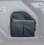 Car trunk side cubby organizer pocket bag for Toyota RAV4 XA60 2026, black