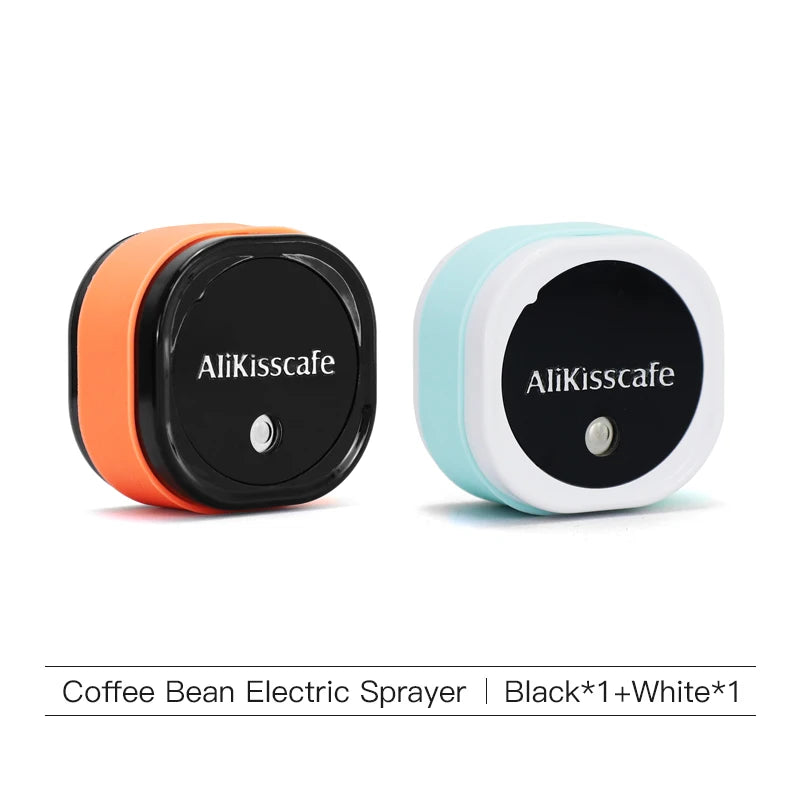 Coffee Bean Spray Electric Bean Dosing Cup Tray Sprayer Atomizer Anti-Static Grinding Barista Tools Espresso Machine Accessories