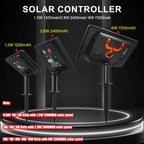 24V Solar Led Strip Light 2835 120LEDs/m Outdoor IP68 Waterproof Red Green Blue Pink Warm White Self-adhesive Garden Decor Lamps