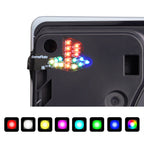 Elevate Your PS5: Dazzling RGB LED Logo Kit, 7 Colors, 40 Effects