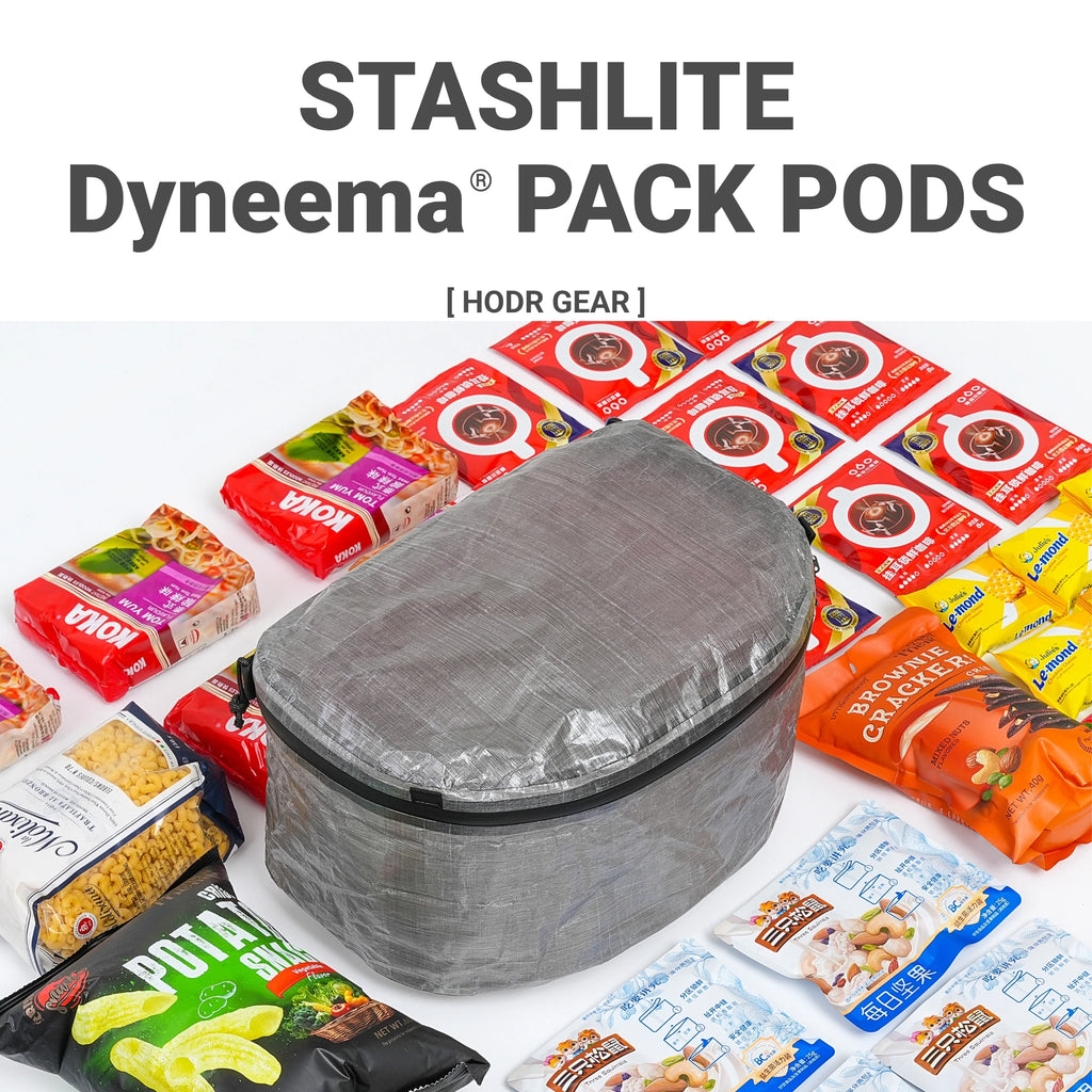 [HDOR] STASHLITE Packing Pods Packing Cube Ultralight Dyneema™ 1.6 oz Stuff Sack – Cuben Fiber DCF Bag Pouch for Backpacking
