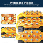 SEAMETAL 4PCS Car Winter Tire Wheels Snow Chains Snow Tire Anti-skid Chains Wheel Tyre Cable Belt Winter Outdoor Emergency Tools