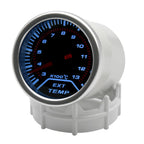 2" 52mm Exhaust Gas Temperature Gauge Auto Car LED EGT Voltmeter Tachometer Turbo Boost Oil Water Temp Gauge For Car Racing 12V