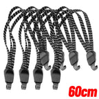 Bicycle Luggage Rope Elastic Carrier Rack Straps Elastic Rubber Belt Buckle Rope Belt with Hook Mountain Bike Bag Accessories