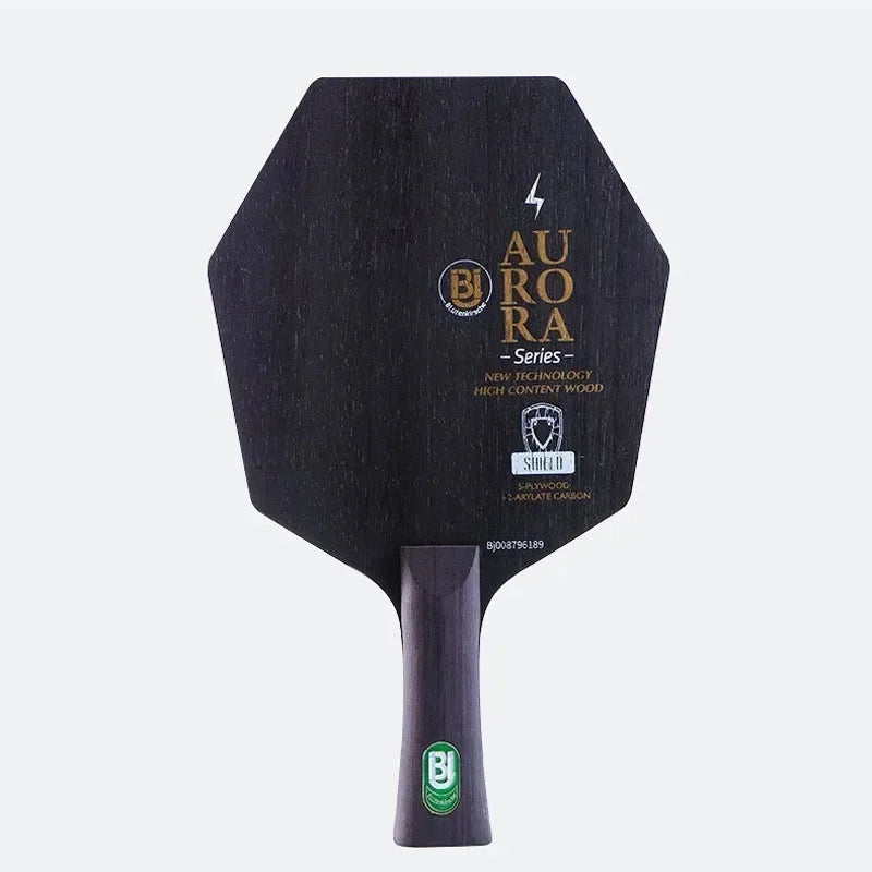 Blutenkirsche Hexagonal Table Tennis Racket Blade SHIELD Carbon Fiber Table Tennis Paddle Loop Fast Attack Ping Pong Racket