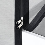 Black, Customized size，Window mesh with zipper Self-adhesive zipper,mosquito nets for windows anti mosquito window door curtain