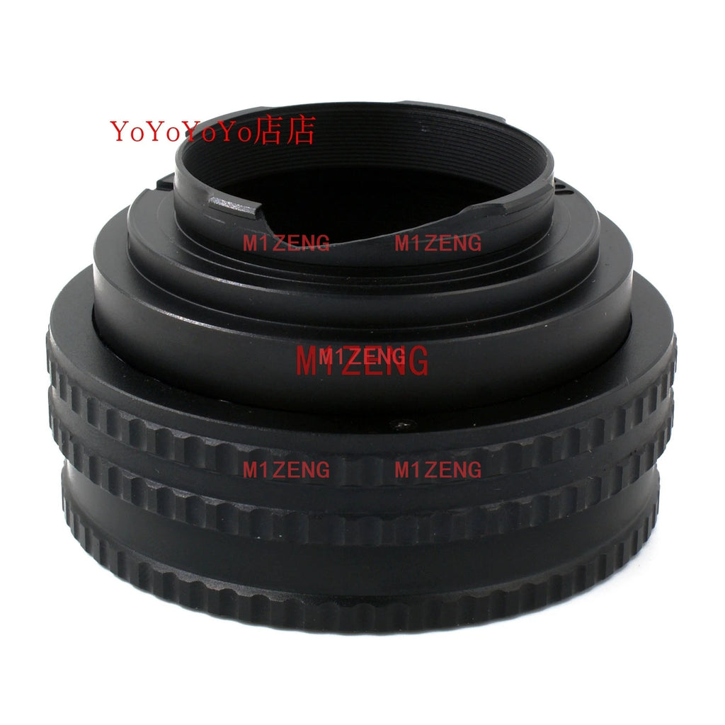 M42-LM 17-31 17mm-31mm Macro Extension Tube Focusing Helicoid Ring Adapter for M42 42 lens to Leica M m2/3/5/6/7/9 camera