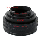 M42-LM 17-31 17mm-31mm Macro Extension Tube Focusing Helicoid Ring Adapter for M42 42 lens to Leica M m2/3/5/6/7/9 camera