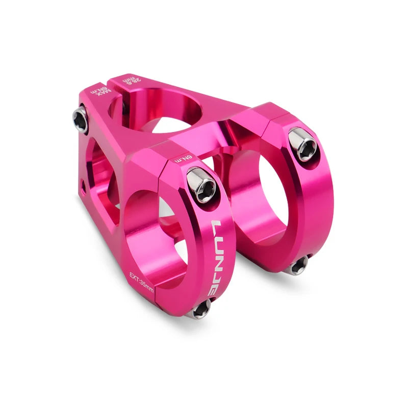 Mountain Bike Power Stem 35 45MM CNC Short Handlebar Bridge Aluminum Alloy 0 Degrees Hollow Road Bike Power 31.8 Mtb Stem