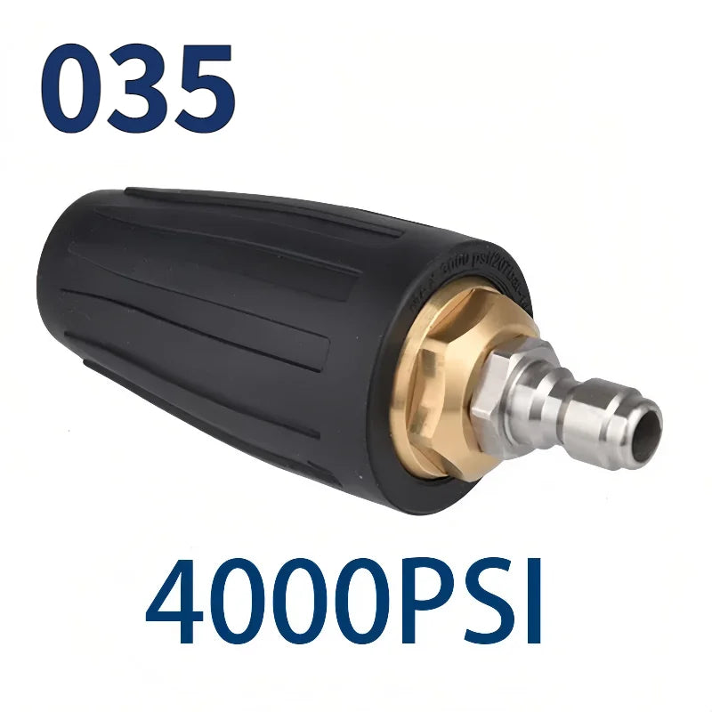 Pressure Washer Tips Turbo Nozzle Pressure Washer 4000 PSI with 1/4 Quick Connect for Cleaning Brick,Concrete,and Vinyl Surfaces