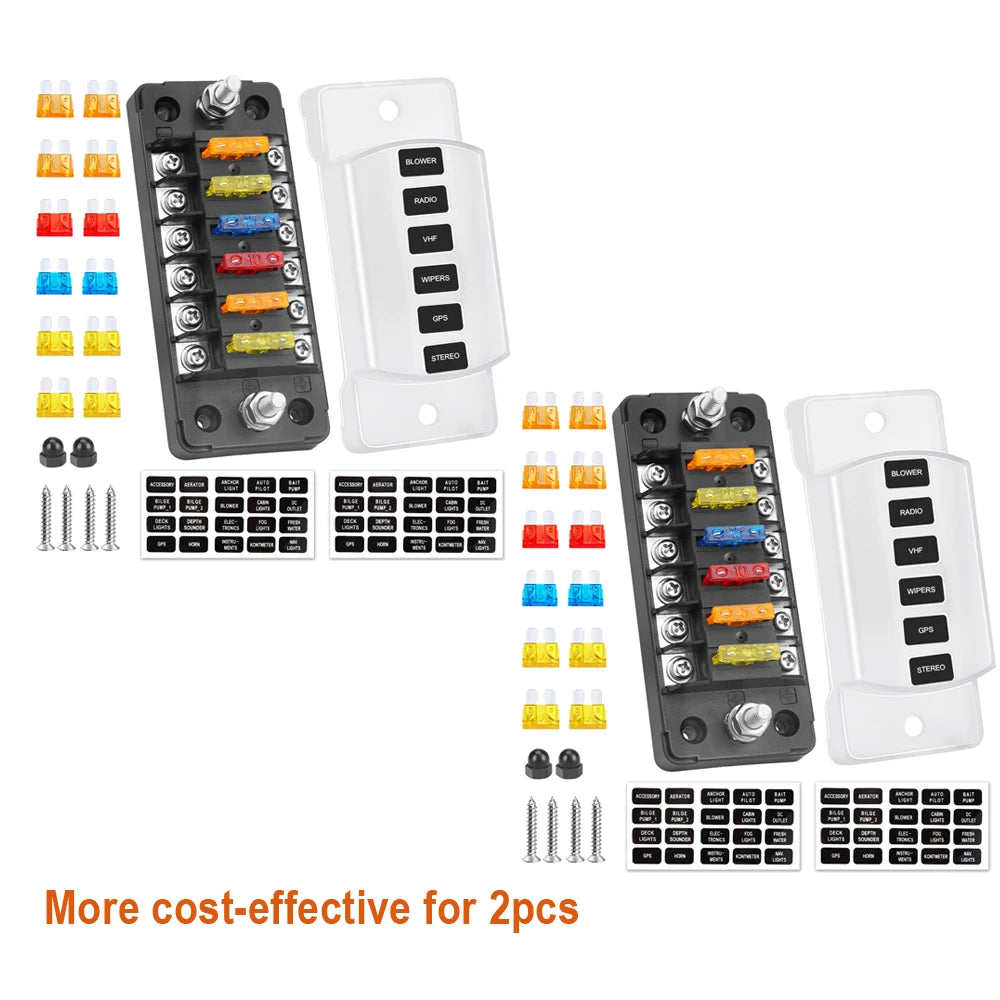 2 Sets Fuse Box