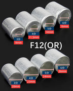 Free shipping,Air conditioning joint cover,fitting cover R12 3/8 1/2 5/8 aluminum cover.Air conditioning hose connector cover