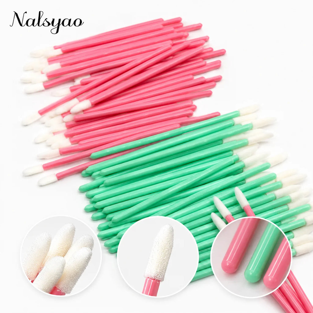 Wholesale 500pcs Gloss Portable Lipstick Disposable Lip Brushes Portable Makeup  ApplicatorsBrushes  Daily Beauty Accessories