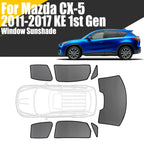 Custom Magnetic Car Window Sunshade For Mazda CX-5 KE 2011-2017 1st Gen CX5 Curtain Mesh Front Windshield Frame Curtain