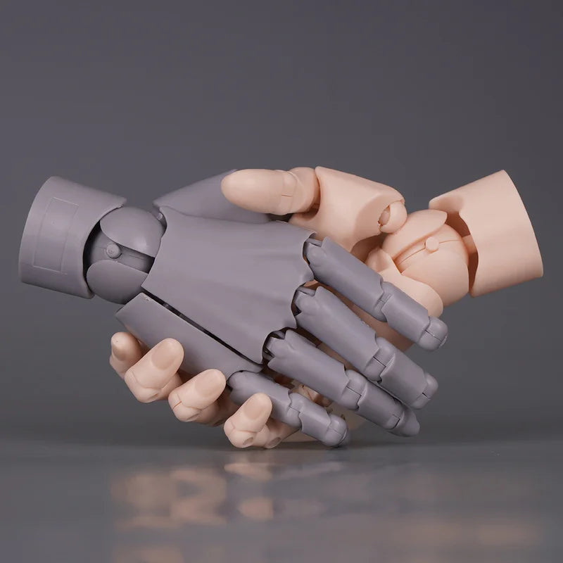 New 10.5cm Human Hand Model With Movable Finger Joints 1:2 Simulation Palm  Desktop Ornamenttoy Twisted Egg Surprise Blind Box