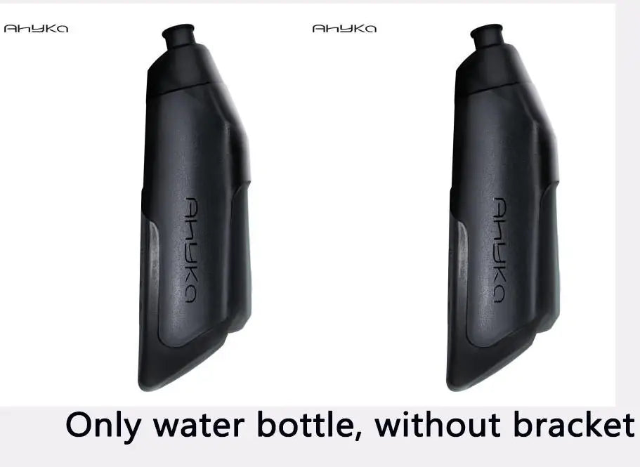 AhyKa Aerodynamic Bike Water Bottle Set 600ml Lightweight Road Bike Cycling Water Bottle Squeeze to Drink Design
