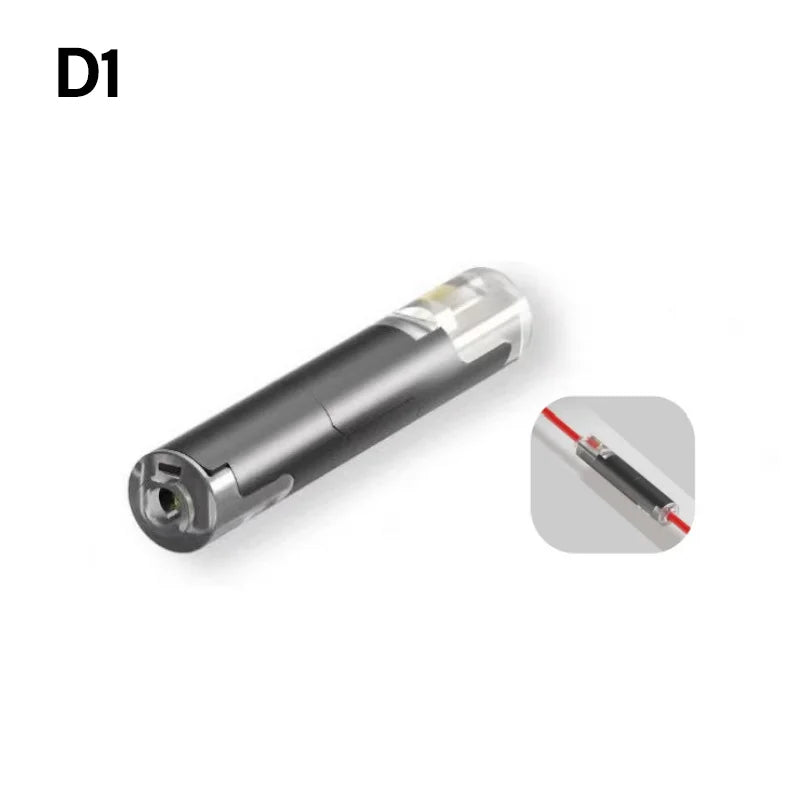 Electrical Wire Terminal No Stripping Quick Cable Connectors Dual Line Interconnection Detachable Safety Electric Wire Connector
