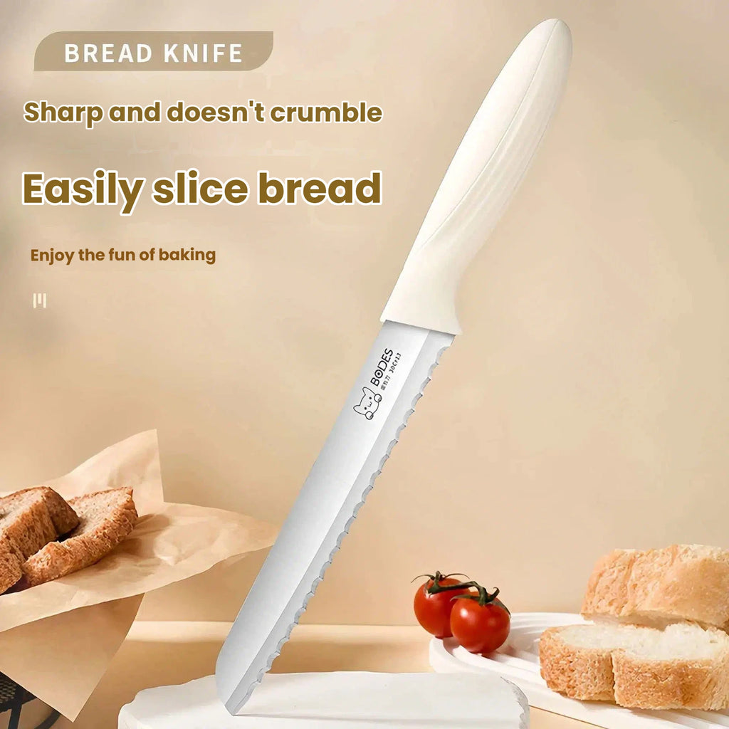 Bread Knife Serrated Special Knife For Making Sandwiches Beignet Cutlery Baguette Specialt Toast Slicing Knife For Baking Tool
