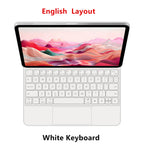 Magic TouchPad Keyboard for iPad (A16) 2025 11" Case iPad A16 11th 10th Generation A3354 A3355 A3356 A2696 Smart Cover Backlit