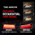 For Toyota RAV4 Camry LED Rear Bumper Reflector Brake Light Tail Fog Lamp for Lexus IS-F GX470 RX300 Sienna Venza Reiz Innova