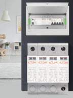 ETEC SPD AC House Surge Protective Device 275V Protector Arrester Protection Type T1+T2 2P 4P 20KA~40KA 1P+N 3P+N  EKU5