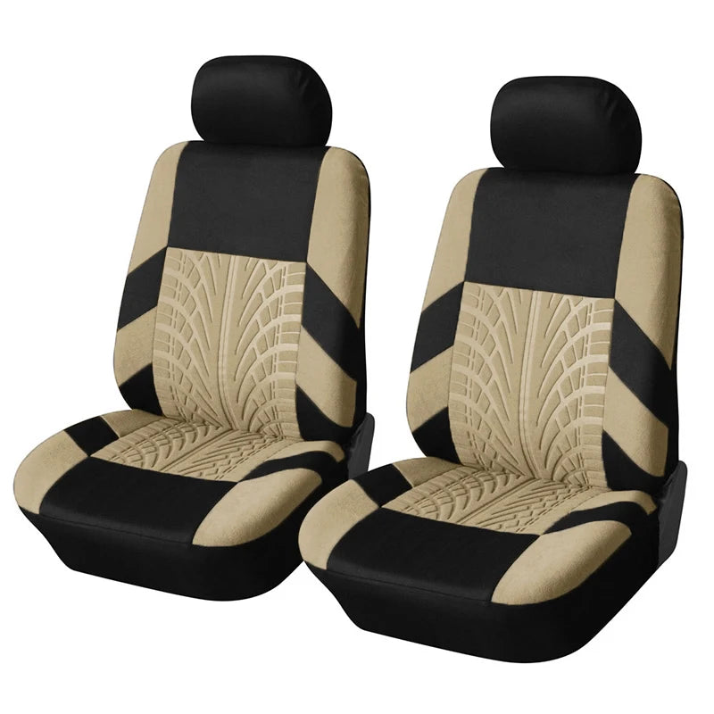 Brand Embroidery Car Seat Covers Set Car Organizer Universal For golf 4 For Citroen C4 For izh 2126 For Hyundai Ai 20 For Honda