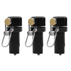 Bicycle Bell Curved Handlebar Plug Bell Horn Waterproof 80dB Loud High Decibel Ring Alarm Bell Road Bike Accessories