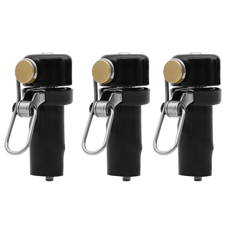 Bicycle Bell Curved Handlebar Plug Bell Horn Waterproof 80dB Loud High Decibel Ring Alarm Bell Road Bike Accessories