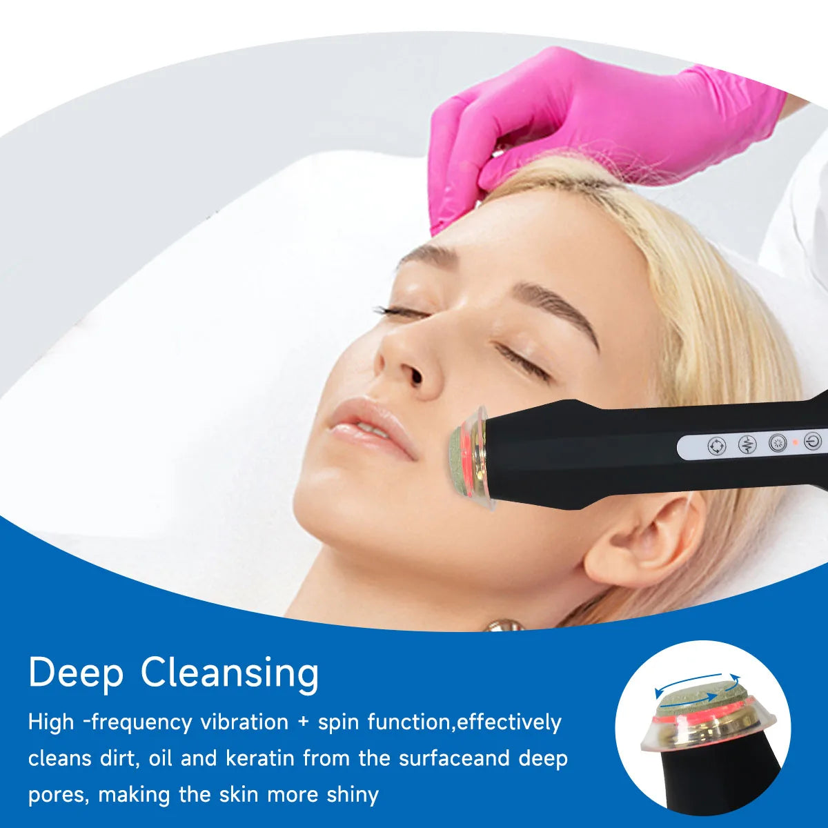 NEWGAGA Facial CO2 Oxygen Bubble Machine Oxygen Jet Spa Capsule Serum Gel Facial Massage Exfoliate Rejuvenation Beauty Device
