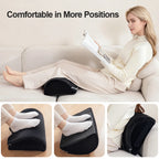 Foot Under the Desk, Warm Foot Pocket Footstool, Comfortable Footpad with Lamb Wool, Suitable for Office Game Chair Legs support