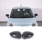 For Fiat 500 Rearview Mirror Cover, Car Side Rearview Mirror Protective Case, Decorative Cover, ABS (Change Version) 2016-2023