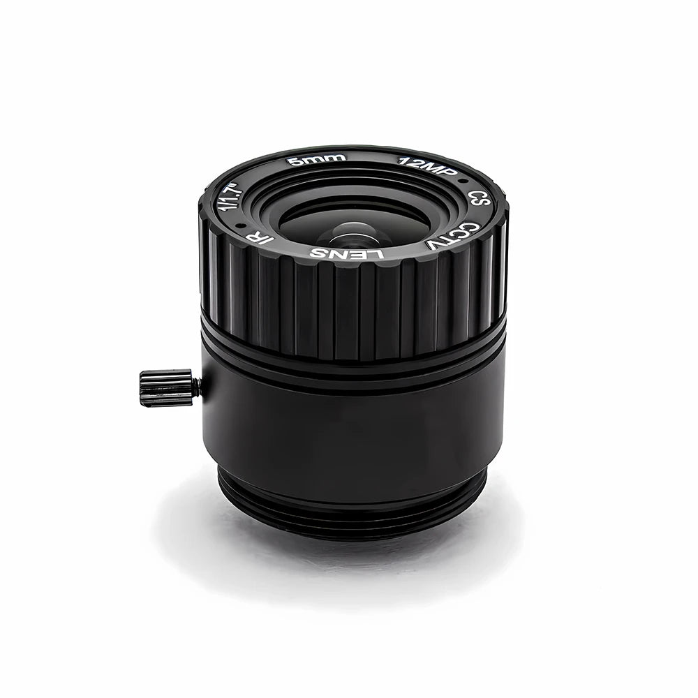WGWK 4K 12MP CS Mount CCTV Lens 1/1.8" Format Manual Iris 5-50mm Industrial Zoom Lens For Machine Vision Surveillance IP Camera